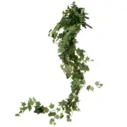 Fake Artificial Ivy Vines Kit, 4.27Feet Silk Greenery Garland [Grass Green]