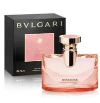 在飛比找Yahoo!奇摩拍賣優惠-~ BVLGARI 寶格麗 浪漫玫香 女性淡香精100ml