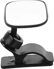 MOLUCKFU Car Backseat Mirror Clip Clear Viewing Mirror for Enhanced Safety Easy Installation Car Accessory Secure Clamp Design for Parents Promotes Peace of Mind While Driving