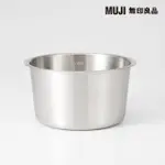 【MUJI 無印良品】不鏽鋼多用鍋/6人份/直徑18.5X高約10CM、容量2L