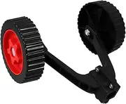 Yardwe Versatile Use 1 Set Replacement Wheels for Lawn Mowers String Trimmers Outdoor Caster Wheel