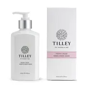 Tilley Classic White - Body Wash 400ml - Peony Rose
