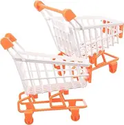 Milisten Toddler Shopping Cart Kids Pretend 1-3 Years Old Grocery Cart for Kids Toy Simulation