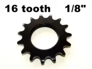 16T COG FIXED GEAR TRACK 16 TOOTH 1/8 INCH 1/8" FIXIE