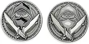 Norse Foundry Class Coins Rogue Metal Tokens Set - 10 Class Miniature 25mm in Size, for TTRPGs.