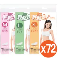 在飛比找樂天市場購物網優惠-【箱購免運】輕鬆走 (M/L/XL) 女用 免洗褲 72/1