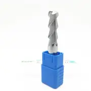 KLOT HRC50 Solid Carbide End Mill For Aluminum 1mm-20mm 2-Flute CNC Cutter Bits