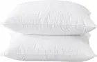 BHZ Goose Down Feather Pillows Queen Size Set of 2 (Pack 2), White