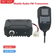 QYT WP-12 Mini Mobile Radio FM Transceiver 25W 200CH VHF UHF Car Radio Station