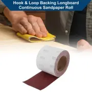 P220 Long Board Sanding Paper 393.70"x3.94" Red Sanding Roll
