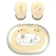 Peanuts SNGG-78BE Wireless Bluetooth Earphones Beige Snoopy Japan