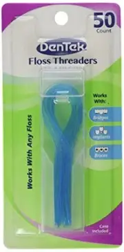 6 Pack - DenTek Floss Threaders, 50 Each