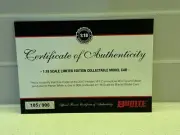 1:18 COA ONLY VF11 COMMODORE MOTORSPORT EDITION HERON WHITE COA ONLY
