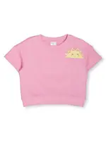 Toddler Girls Short Sleeve Sweat