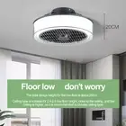 Fcmila FS0027 AC220V Ceiling Fan With Lighting With Remote Control 3-Color Li