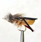 HOPPER PATTERN DAVES FOAM TAN DRY FLY TERRESTRIAL FLIES SIZE #8 x 5 FLIES