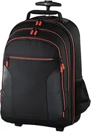 Hama Miami Trolley Case, Universal, Laptop Compartment, Black, Red