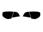 Rvinyl Tail Light Tint Covers Compatible with BMW 3-Series 2009-2011 (Sedan)