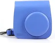 BLBMTCBCAG PU Leather Camera Bag Shoulder Strap Camera Accessory Bag Protective Cover Protective Cover Bag Fit for Fujifilm Mini 9 Instant Camera Protection(C)