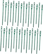 Gardening Tie Straps 200pcs Plant Ties Floral Flexible Fixing Straps Green Pp Material Cable Ties for Gardening