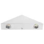 US (9W Warm White Light 85‑265V)Triangular Wall Light LED Bedside Lamp For US