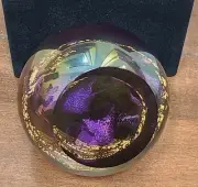 Glass Eye Studios CELESTIAL VENUS Art Glass Paperweight 3” NEW BOXED Signed