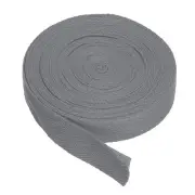Cotton Twill Tape 3/4" 10 Yards Cotton Ribbon Bias Binding Tape Dark Grey