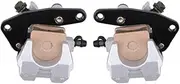 [Motorcycle Parts] Front Left Right Brake Caliper W/Pads for Yamaha Grizzly 660 YFM660 2002-2008 4WV-2580T-10-00 4WV-2580U-10-00 [Easy to Replace]