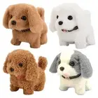 Walking Dog Toys For Kids Interactive Dog Walking, Barking, Wagging Tail, Funny