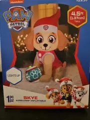 Paw Patrol SKYE 4.5 ft Lighted Airblown Christmas Inflatable NEW Rare