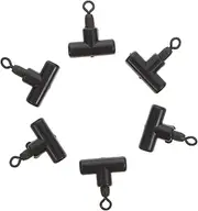 GANAZONO 15pcs Fishing Rolling Swivel Connector Connector Portable Fishing Accessory Outdoor Hook