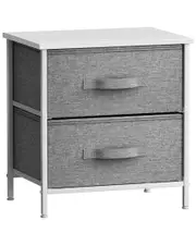 Sorbus 2 Drawer Nightstand Dresser