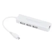 Micro Usb To Network Lan Ethernet Rj45 Adapter With 3 Port 2.0 Hub Usb Cables Hubs & Adapters