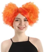 Adult Women's Clown Puff Unisex Wig, Multiple Colors, HW-1701A