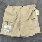 Magellan Shorts Men 3XL (38x7) Nylon Lined Water Repellant Cargo Hybrid Swim