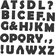 Operitacx 150pcs Poster Board Letters Poster Board Sign Letters Letterboard Signs Classroom Decorations Black Paper