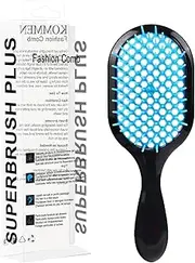 JIEREYAN Bautero Detangling Hair Brush, Wet & Dry Vented Detangling Hair Brush, Scalp Massage Brush Anti Static Hairbrush Brush for Curly Hair Wet and Dry, 1PC Blue