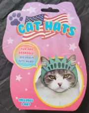 Cat Hats: Statue of Liberty Hat (new in box)