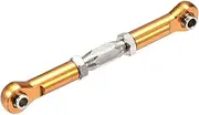 XYWHPGV RC Front/Rear Steering Linkage Servo Link Pull Rod Turnbuckle 64mm (Orange)(3c08c 40379 45993 6af05 28b18 189b5