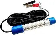 Generic Underwater Fishing Light 50W Submersible Fishing Light 12-24V Fish Lure Bait Finder Lamp Waterproof for Squid Shrimp Krill