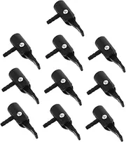 Generic Bicycle Wheel Inflator Accessories 10pcs Plastic Chuck Nozzles Air Hose Adapter for Car Tire Pump Air Compressor