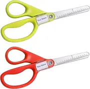 Stanley Guppy 5-Inch Blunt Tip Kids Scissors, Assorted Colors - Pack of 2 (SCI5BT-2PK)