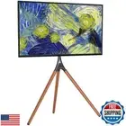 WALI Tripod TV Stand, Modern Easel TV Stand for 45 to 65 inch Screens, Portab