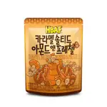 韓國 HBAF 蜂蜜杏仁果 海鹽焦糖杏仁果與蝴蝶餅口味 40G隨身包非30G