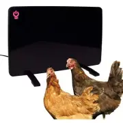 Cozy Products Flat Panel Chicken Coop Heater 200-Watt Walls/Ceilings Mountable