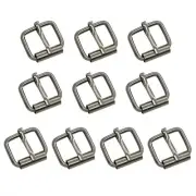 10 Pcs Roller Buckle Metal Roller Buckles Belts Hardware Pin Buckle Rolling B...