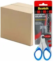 Scotch Precision Scissors, 7 Inch Length (Pack of 6)