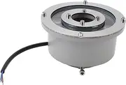 LED Fountain Light Stainless Steel High Brightness Submersible Underwater Landscape Spotlight (White 6W)