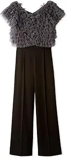 [SNIDEL] SWFO244112 Women's Tulle Bolero Set, All-in-One