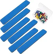 NUOBESTY Felt Bulletin Board Strip Memo Felt Home Office Accessories Wall Hanging Decor Living Room Decor Bulletin Board